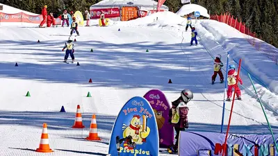 Skikindergarten im Skigebiet Châtel