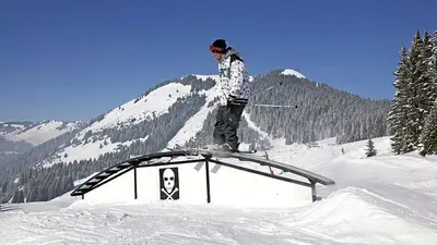 Freestyler im Smoothpark von Châtel