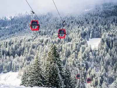 Kabinenbahn Mont Chery © Keno Photographie / Les Gets Tourisme