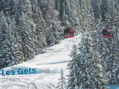 Kabinenbahn Chavannes © Mel Carle / Les Gets Tourisme