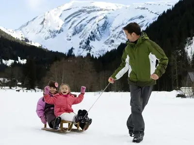 Yogapiste © Valérie Poret / OT Morzine