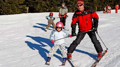 Kinderskikurs in Les Carroz