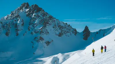 Unterwegs in Courchevel