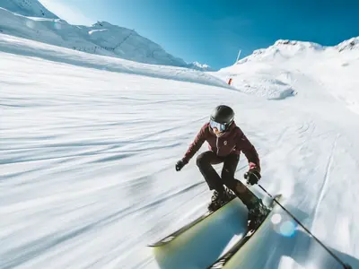 Skifahren in Méribel © Arthur Bertrand