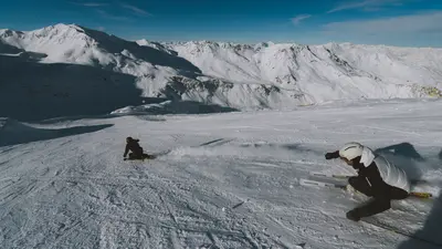 Unterwegs im Skigebiet Méribel