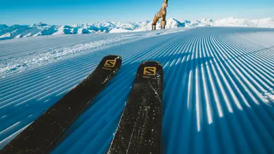 Skifahren in Les Menuires