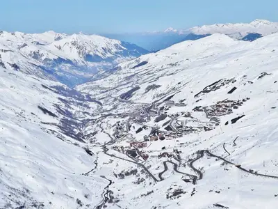 Panorama Les Menuires © Florian Pépellin via Wikimedia Commons
