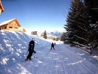 Kinder bei der Abfahrt © Agence Zoom