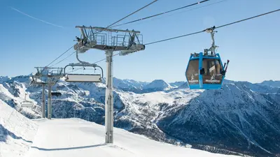 Kombibahn in Montgenèvre