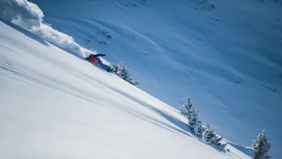 Freeriden im Tiefschnee