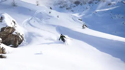 Freeriden im Val Cenis