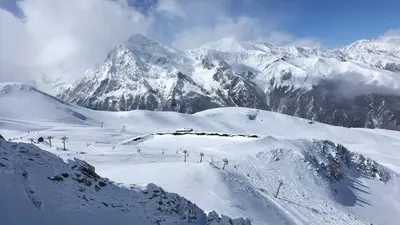 Aussicht vom Skigebiet Peyragudes