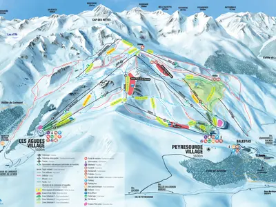 Pistenplan Peyragudes