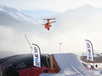 Big Air Jump in Aussois © Aussois