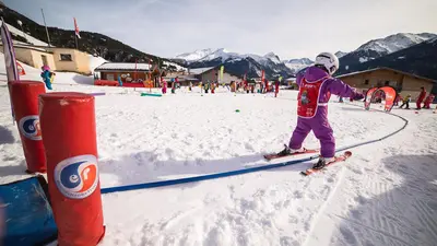 Kind im Kinderland Aussois