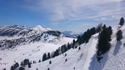 Blick auf die Berge um Montclar