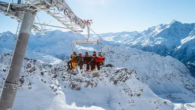 Auf dem Weg zum Mont Valaisan