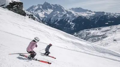 Skifahren in La Rosière
