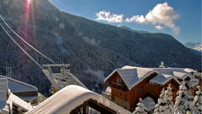 Talstation in Vaujany