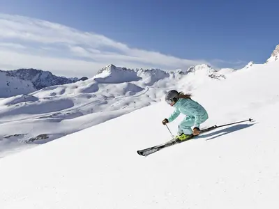Skifahren an der Zugspitze © Zugspitze