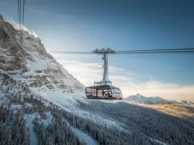 Neue Seilbahn auf die Zugspitze © Bayerische Zugspitzbahn Bergbahn