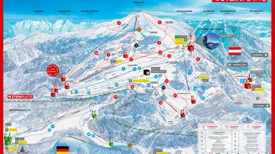 Pistenplan Steinplatte