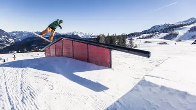 Snowpark Steinplatte