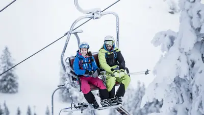 Lift im Skigebiet Spitzingsee