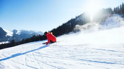 Skifahren am Spitzingsee