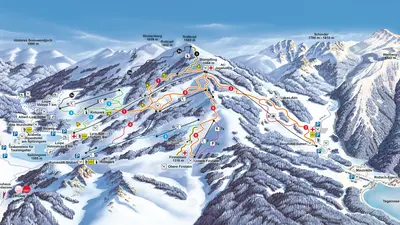 Pistenplan Spitzingsee