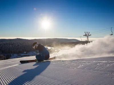 Skifahrer am Feldberg © Liftverbund Feldberg