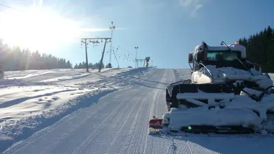 Pistenbully am Predigtstuhl