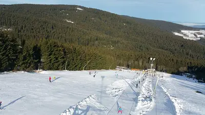 Luftaufnahmen Skigebiet Predigtstuhl