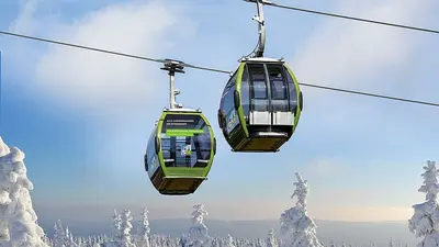 Neue Gondelbahn am Ochsenkopf