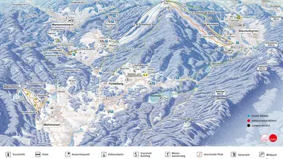 Pistenplan Ochsenkopf