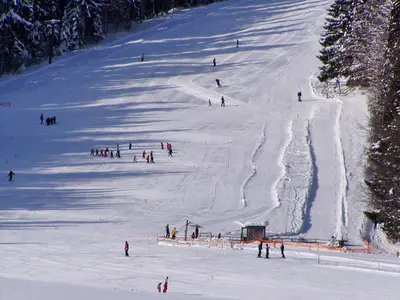 Blick auf die Piste © Hirschberglifte