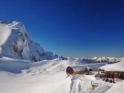 Panoramablick auf die Bergstation © Karwendelbahn AG