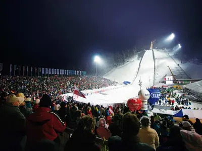 Weltcup-Arena Klingenthal © Tourist-Info Klingenthal