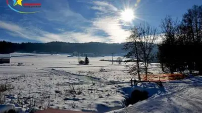Verschneite Landschaft rund um Zwiesel