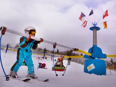 Kinder-Karrussel in Mitterdorf © Martin Sanain