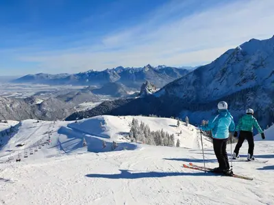 Blick von der Hochalpe Breitenberg Pfronten © Pfronten Tourismus