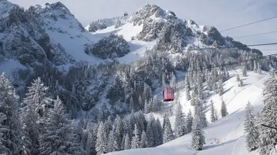 Seilbahn am Hochfelln
