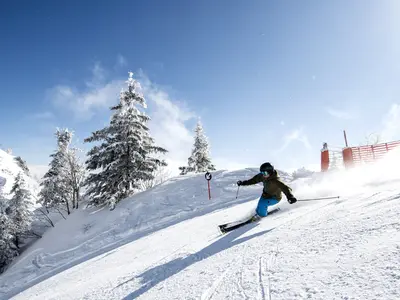 Abfahrt von der Bergstation © Tourismusverbund Bergen-Siegsdorf / Michael Namberger