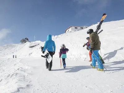 Familie am Hochfelln © Tourismusverbund Bergen-Siegsdorf / Michael Namberger