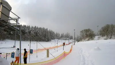 Blick auf den Tellerlift