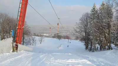 Skilift am Külliggut in Johanngeorgenstadt