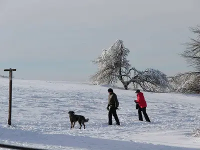 Wandern © Wintersportzentrum Skilift Kreuzberg