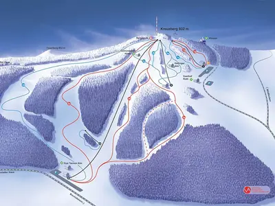 Pistenplan Kreuzberg