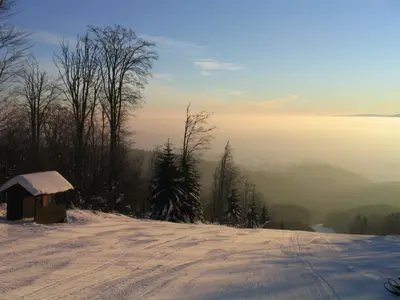 Piste im Skigebiet Voithenberg-Gibacht © Stadtwerke Furth