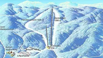 Pistenplan Voithenberg-Gibacht